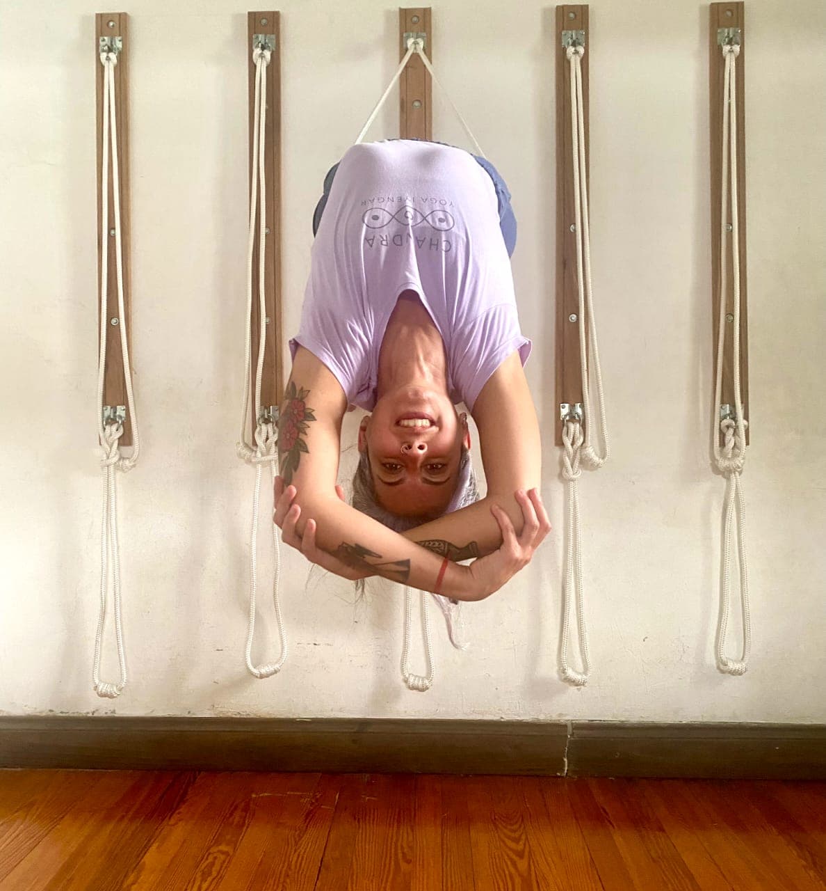 Maru, profesora de Espacio Dharma Yoga